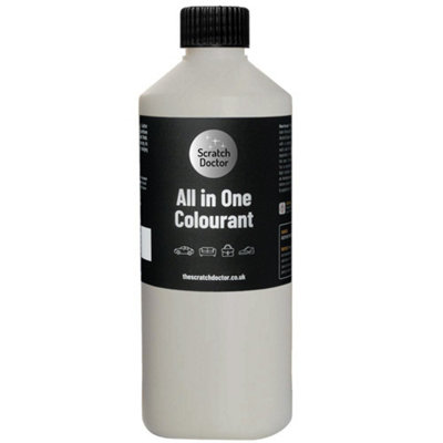 The Leather Clinic Alles-in-één lederkleurstof | Zelfsluitende reparatieverf voor leerverf | Recolour meubels, banken, autostoeltjes (lichtcrème, 100 ml