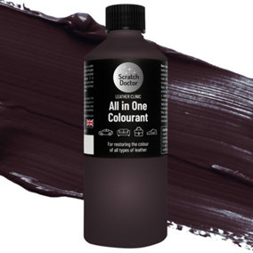 Scratch Doctor All In One Leather Colourant, Leather Dye, Leather Paint 250ml Maroon