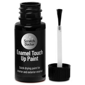 Scratch Doctor Black Enamel Metal Touch Up Paint 15ml