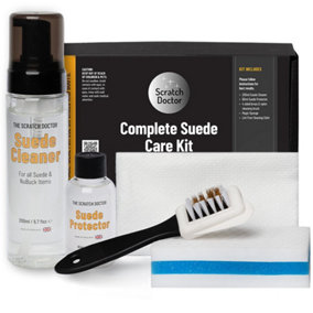 Scratch Doctor Complete Suede Care Kit, Clean and Protect all Suede shoes, jackets, furniture