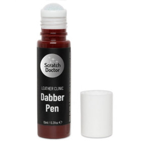 Scratch Doctor Leather Dabber Touch Up Pen, Leather Dye, Leather Paint 10ml Bordeaux