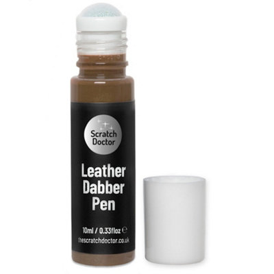 Scratch Doctor Leather Dabber Touch Up Pen, Leather Dye, Leather Paint 10ml Camel DIY at B&Q