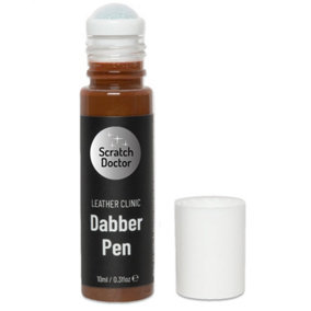 Scratch Doctor Leather Dabber Touch Up Pen, Leather Dye, Leather Paint 10ml Camel