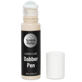 Scratch Doctor Leather Dabber Touch Up Pen, Leather Dye, Leather Paint 10ml Cream