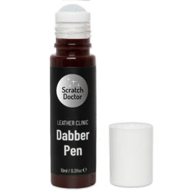 Scratch Doctor Leather Dabber Touch Up Pen, Leather Dye, Leather Paint 10ml Maroon