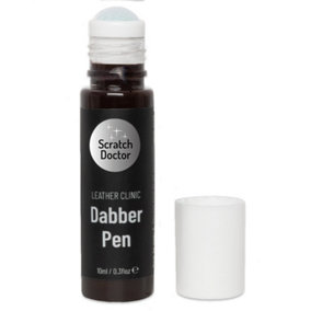 Scratch Doctor Leather Dabber Touch Up Pen, Leather Dye, Leather Paint 10ml Medium Brown