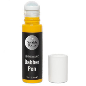 Scratch Doctor Leather Dabber Touch Up Pen, Leather Dye, Leather Paint 10ml Yellow