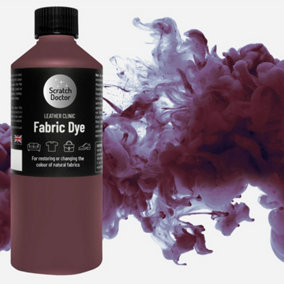 Scratch Doctor Liquid Fabric Dye Paint for sofas, clothes and furniture 1000ml Bordeaux
