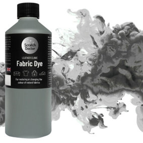 Scratch Doctor Liquid Fabric Dye Paint for sofas, clothes and furniture 1000ml Grey