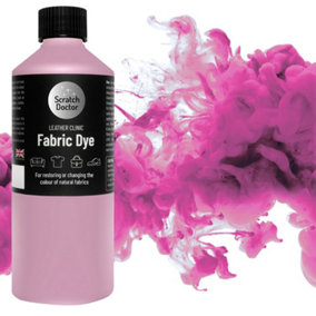 Scratch Doctor Liquid Fabric Dye Paint for sofas, clothes and furniture 1000ml Pink