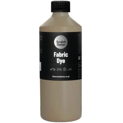 Scratch Doctor Liquid Fabric Dye Paint for sofas, clothes and furniture  250ml Tan