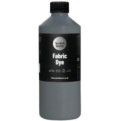 Scratch Doctor Liquid Fabric Dye Paint for sofas, clothes and furniture 250ml Grey DIY at B&Q