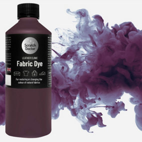 Scratch Doctor Liquid Fabric Dye Paint for sofas, clothes and furniture 250ml Maroon