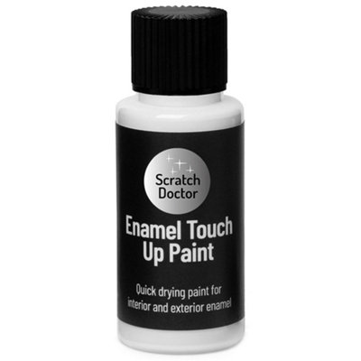 Scratch Doctor White Enamel Metal Touch Up Paint 15ml