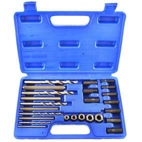 Screw Extractor Easy Out Drill and Guide Set Broken Screw / Bolt Remover