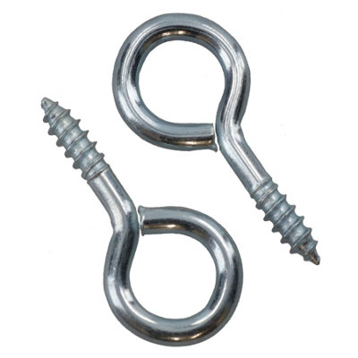 thumbnail image 2 of Black Jewelry Making Supplies 1000 Pcs Black Screw Eye Pins - 10x5mm Small Eyelet Hooks For Jewelry Making & Crafts 10mm Eye Pins 2 of 12