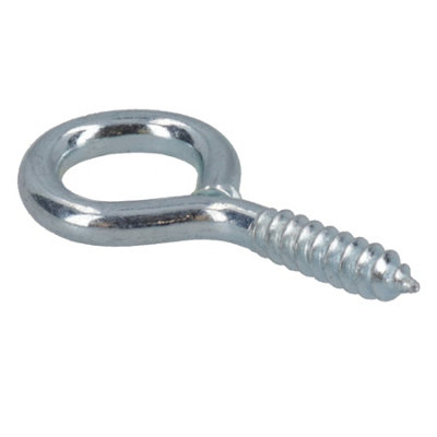 Screw Eye Hooks Fasteners Picture Curtain Hanger 8mm Hook 30mm