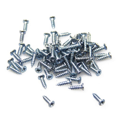 SCREWD Woodscrew for Crafts, DIY, Hobbies and Construction - 2.5mm x 12mm - Pack of 240 Price Comparisons | Compare The Build