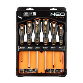 Screwdriver Set 6 pieces, tool quality.