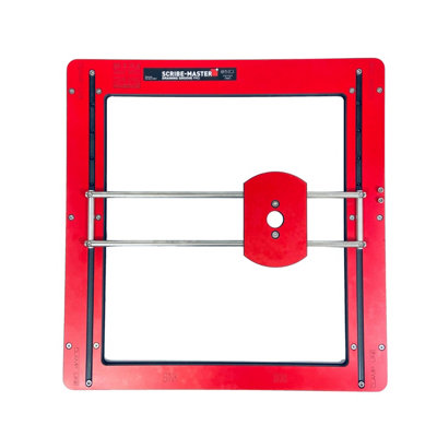 ScribeMaster Worktop Draining Groove Pro Jig multi plate draining