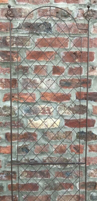 Scroll Garden Wall Trellis Climbing Plant Support Frame Extra Large (H)200cm - 4
