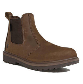 Buy Stanley Workwear Mens Baston Safety Boots Honey