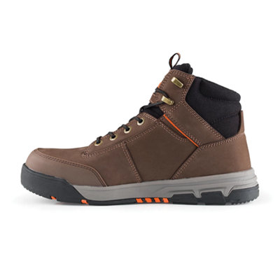 Scruffs Switchback 3 Safety Hiker Work Boots Brown - Size 10