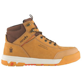 Scruffs Switchback 3 Safety Hiker Work Boots Tan - Size 12