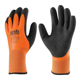 Scruffs - Thermal Gloves Orange - XL / 10