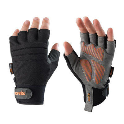 Scruffs - Trade Fingerless Gloves Black - L / 9