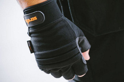 Scruffs - Trade Fingerless Gloves Black - XL / 10