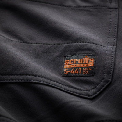 Scruffs - Trade Flex Shorts Black - 30" W