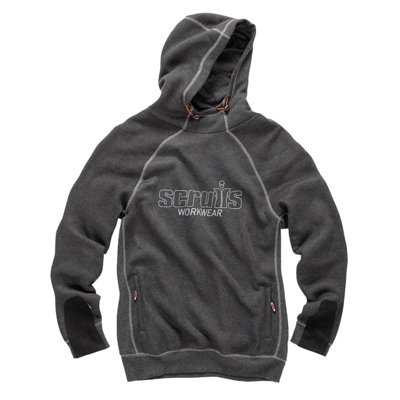 Grey work clearance hoodie