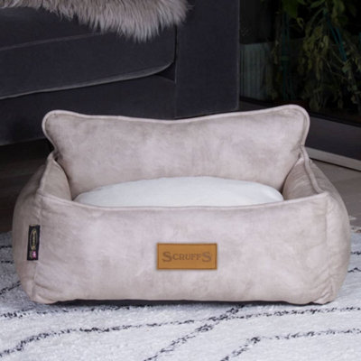 Scruffs & Tramps Dog Bed Kensington Size L 90x70 cm Cream Price Comparisons | Compare The Build