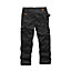 Scruffs Worker Multi Pocket Work Trousers Black Trade - 28S