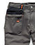 Scruffs Worker Plus Graphite Grey Work Trousers with Holster Pockets - 38S