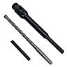 SDS Arbor Guide Drill and Drift Key 200mm Long 1/2in BS Thread for Core Drills
