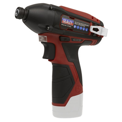 Sealey 12V 1x3Ah 1x1.5Ah Combi Drill Impact Driver Twin Kit CP1200COMBO6 - 3