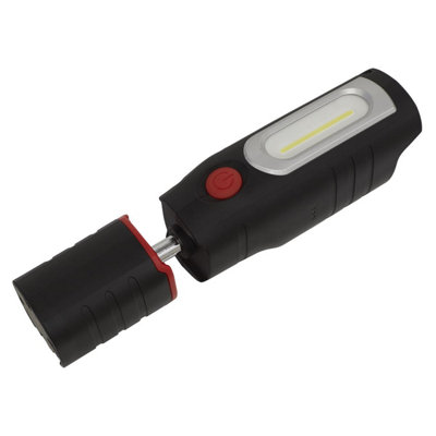 Sealey 12V COB LED 360 Inspection Lamp Bare Unit 6500K - Black LED36012V