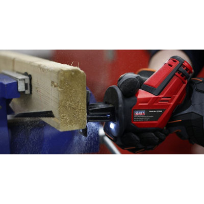 Sealey 12V SV12 Series Cordless Reciprocating Saw Compact - Body Only CP1208 - 5