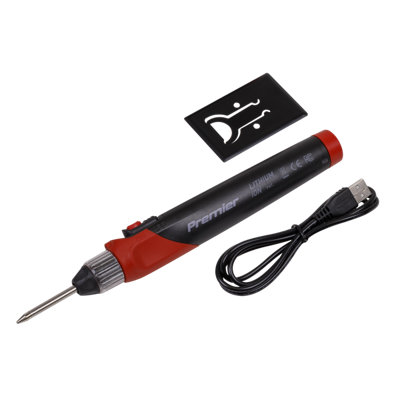 Sealey 12W Li-Ion Rechargeable Soldering Iron Daily Professional Use SDL10