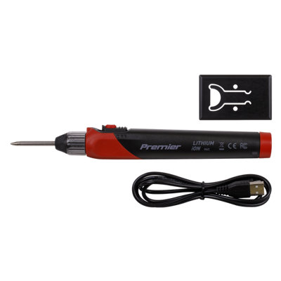 Sealey 12W Li-Ion Rechargeable Soldering Iron Daily Professional Use SDL10 - 3