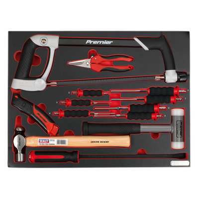 Sealey 13 Piece Premier Platinum General Tool Tray Kit 530x397x55mm TBTP06UK - 3