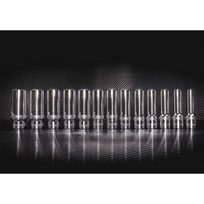 Sealey 13 Pieces 1/2" Square Drive Deep Lock-On 6 Point Metric Socket Set AK2745