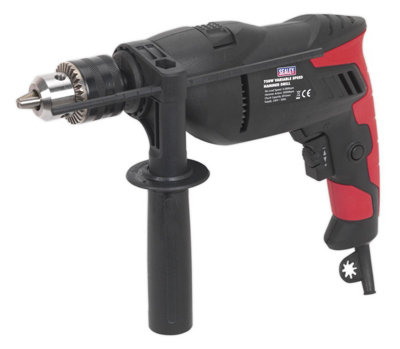 Sealey 13mm Variable Speed Hammer Drill With Adjustable Side Handle 750W SD750