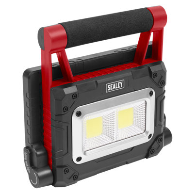 Sealey 15W COB LED Solar Powered Rechargeable Portable Floodlight LEDFL15WS - 6