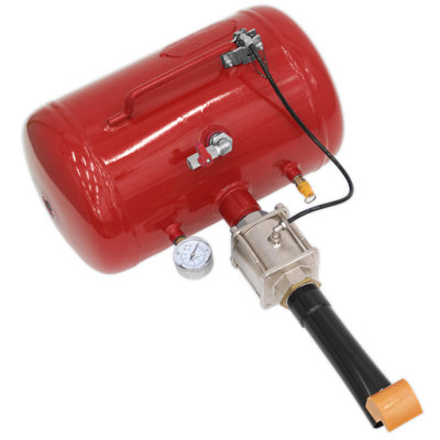 Sealey 19L Bead Seating Tool With Gauge - Push-Button Trigger Red TC904