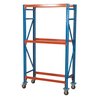 Sealey 2-Level Mobile Tyre Rack 200kg Capacity Per Level STR007