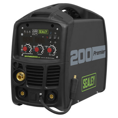 Sealey 200A MIG TIG & MMA Inverter Welder 230V 30A - 200A Black INVMIG200 - 4