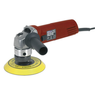 Sealey 240V 150mm Random Orbital Sander Variable Speed 2000-4600rpm DAS150T